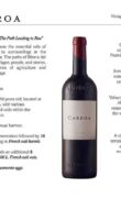 Tasting card Protos Carroa