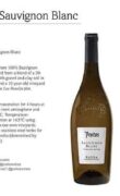 Tasting card Protos Sauvignon Blanc